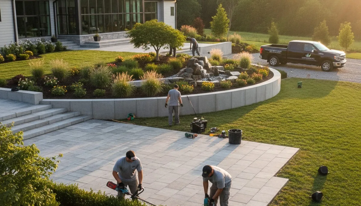 Fort Wayne, IN landscaping services for lawn care, garden design, and outdoor property maintenance