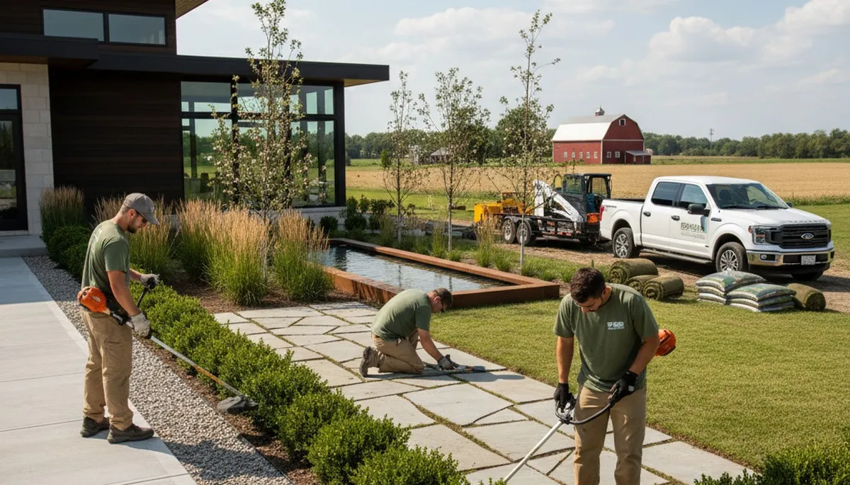 Landscaping services in Fort Wayne, IN for residential and commercial outdoor maintenance