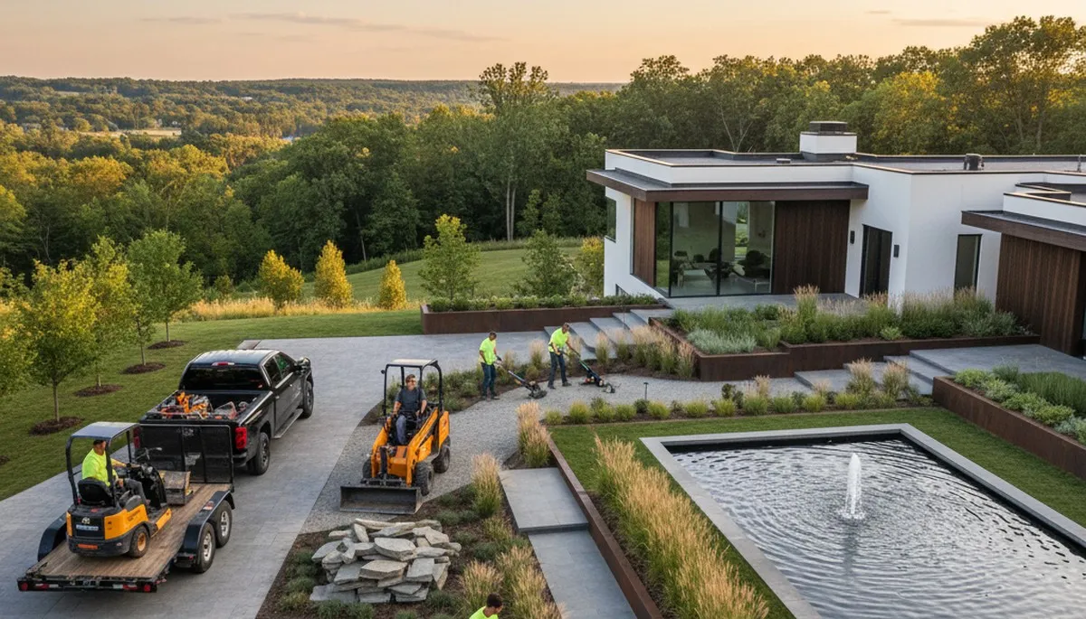 Fort Wayne, IN landscaping service providing professional lawn care and outdoor maintenance